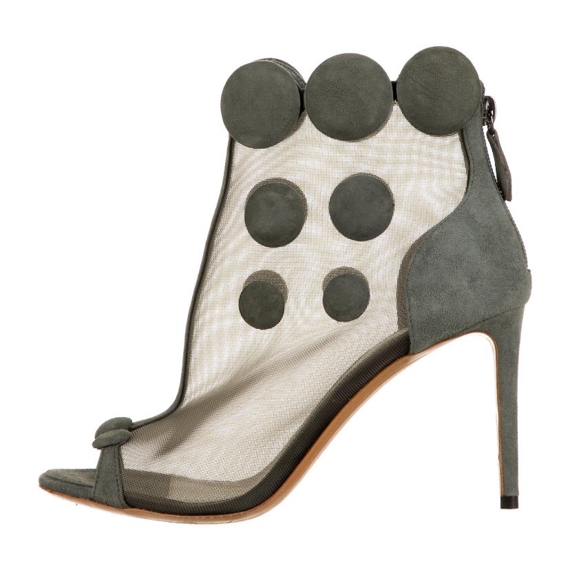 Nicholas Kirkwood Suede Mesh Sandal